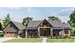 Rustic House Plan Front of House 123D-0313