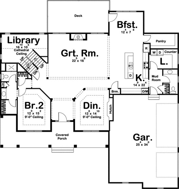 Plan 123S-0027 | House Plans and More