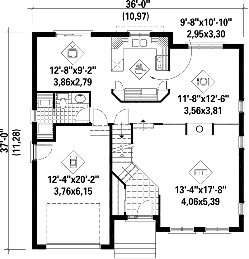 Carleton Neoclassical Home Plan 126D0002 House Plans