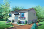 European House Plan Front of House 126D-0117