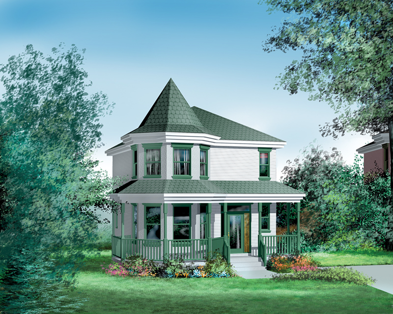 Vanderwall Victorian Home Plan 126D-0266 - Shop House Plans and More