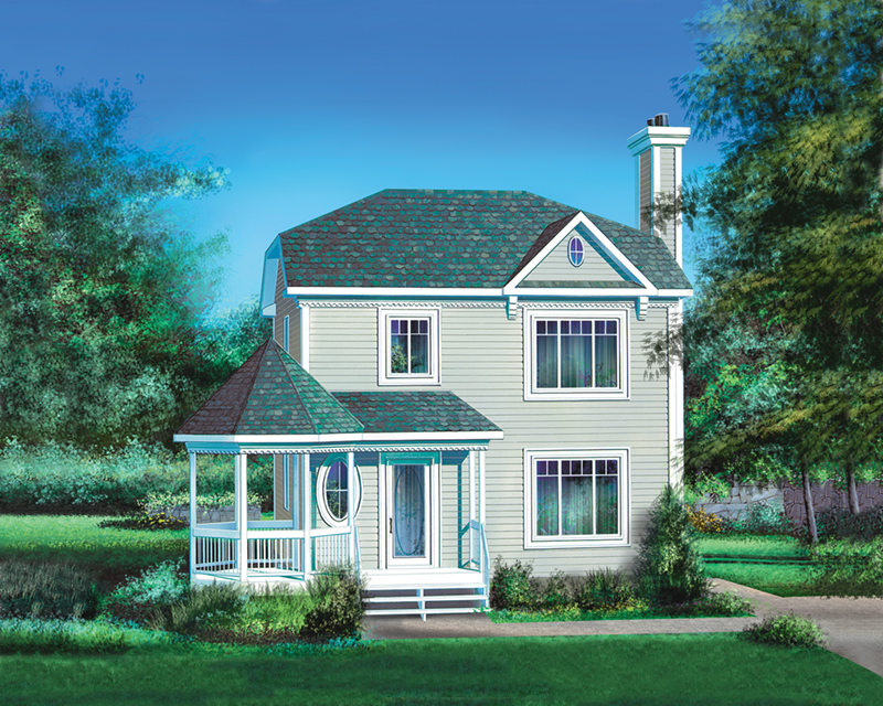 Carwyn Victorian Farmhouse Plan 126d-0273 - Search House Plans And More