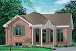 Traditional House Plan Front of House 126D-0313