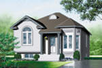 Ranch House Plan Front of House 126D-0320