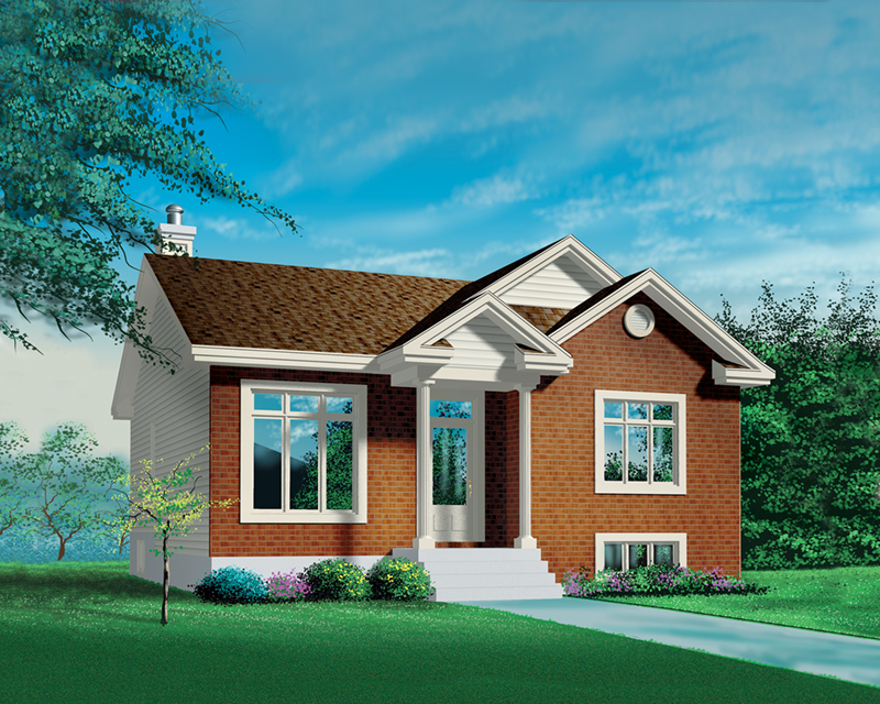 Ranch House Plan Front of Home - Nevin Traditional Ranch Home 126D-0325 - Shop House Plans and More