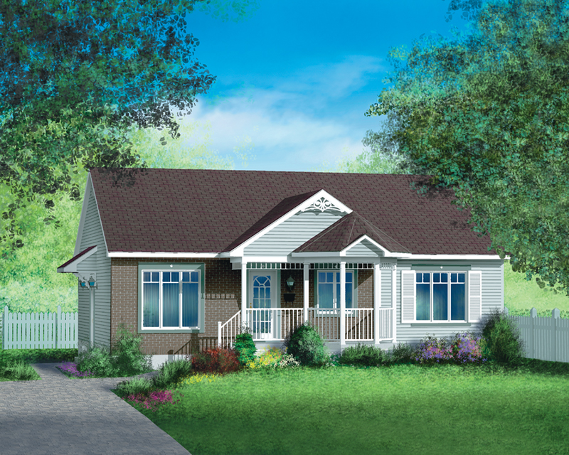 Rhea Country Ranch Home Plan 126D-0343 - Shop House Plans and More