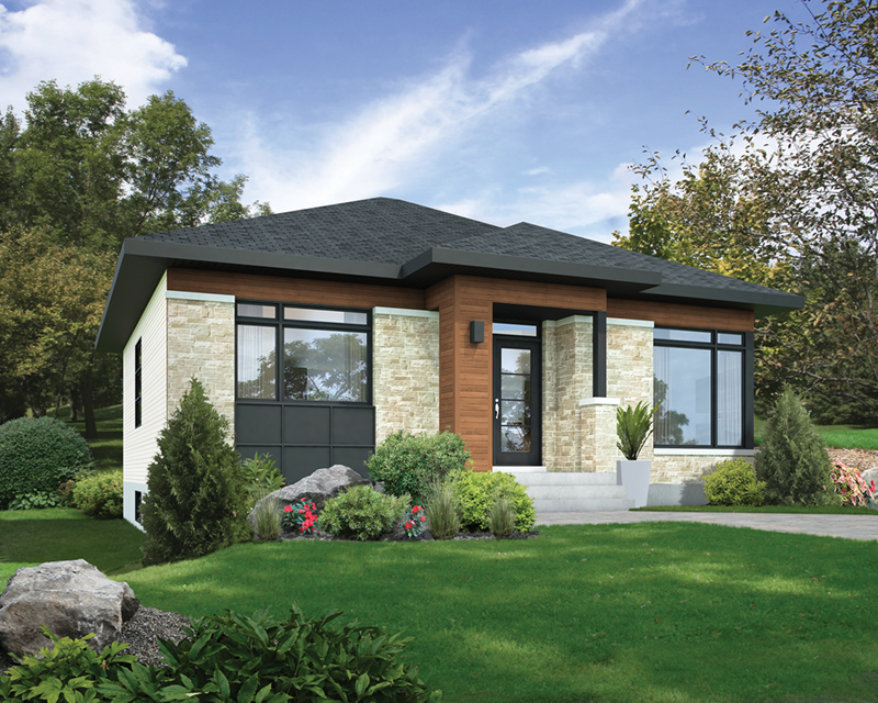 Albus Contemporary Home Plan 126D-0517 - Search House Plans and More