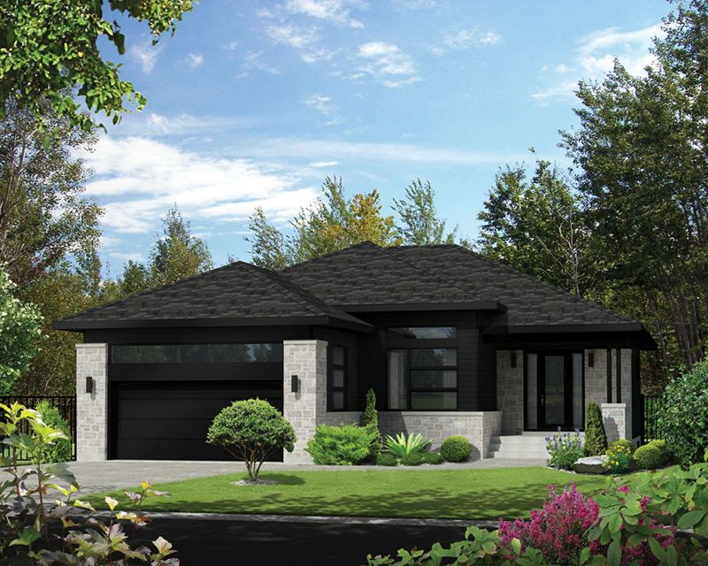 Presta Prairie Modern Home Plan 126D-0531 - Shop House Plans and More