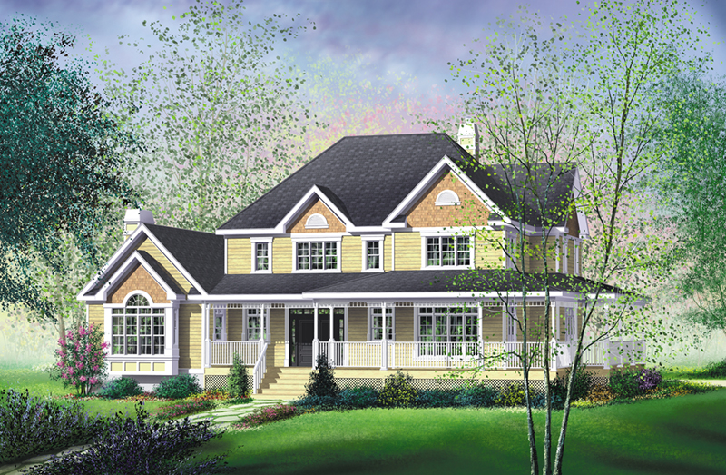 Wallace Bend Country Home Plan 126D-0590 - Shop House Plans and More