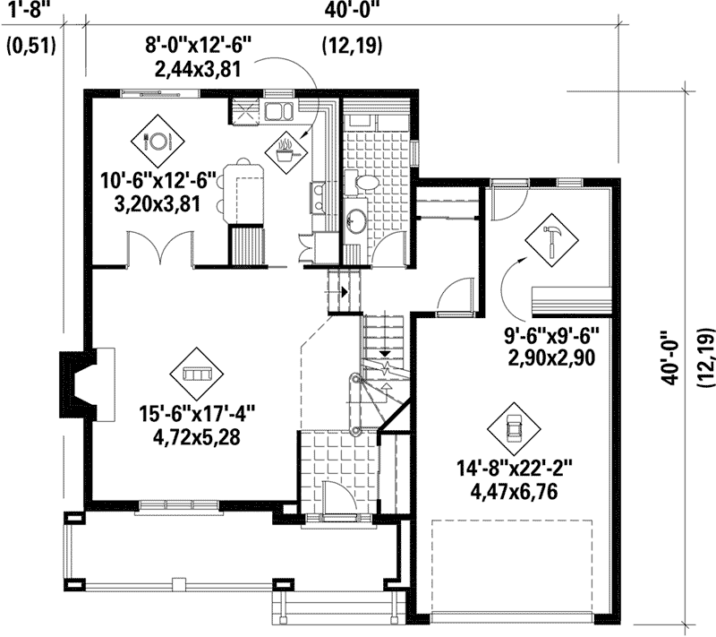 Tuckers Traditional Home Plan 126d-0645 - Shop House Plans And More