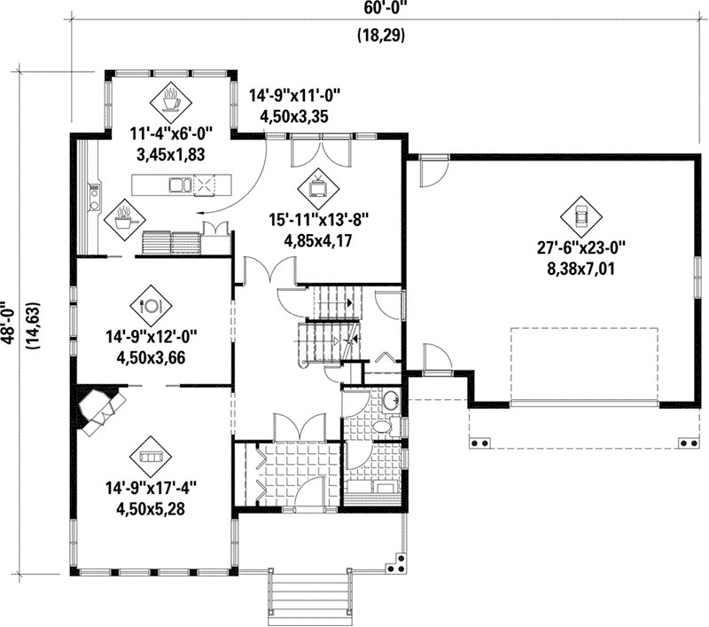 Arbor Farm Country Home Plan 126D0674 House Plans and More