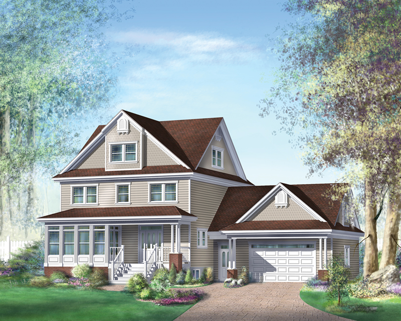 Arbor Farm Country Home Plan 126D-0674 - Search House Plans and More