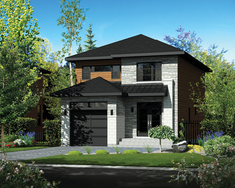 Potter Modern Home Plan 126D-0850 - Shop House Plans and More