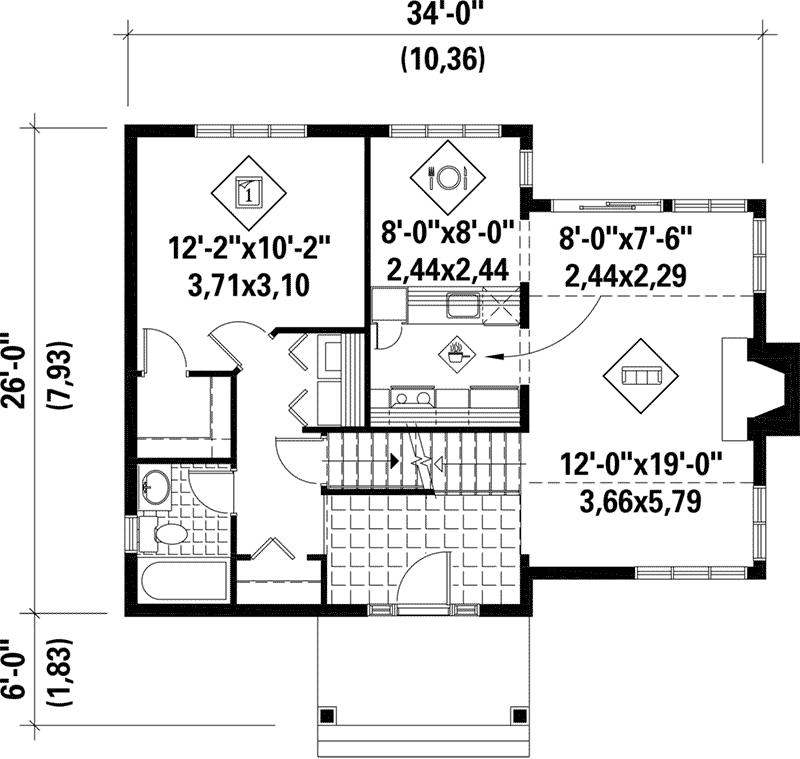 Raymond Traditional Home Plan 126D1009 House Plans and More