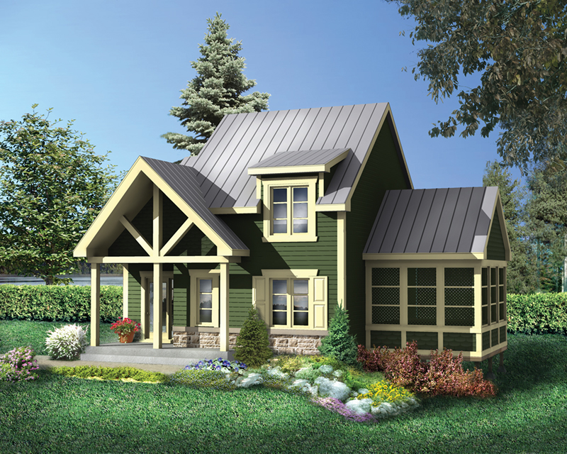 Herring Mill Craftsman Home Plan 126D-1054 - Search House Plans and More