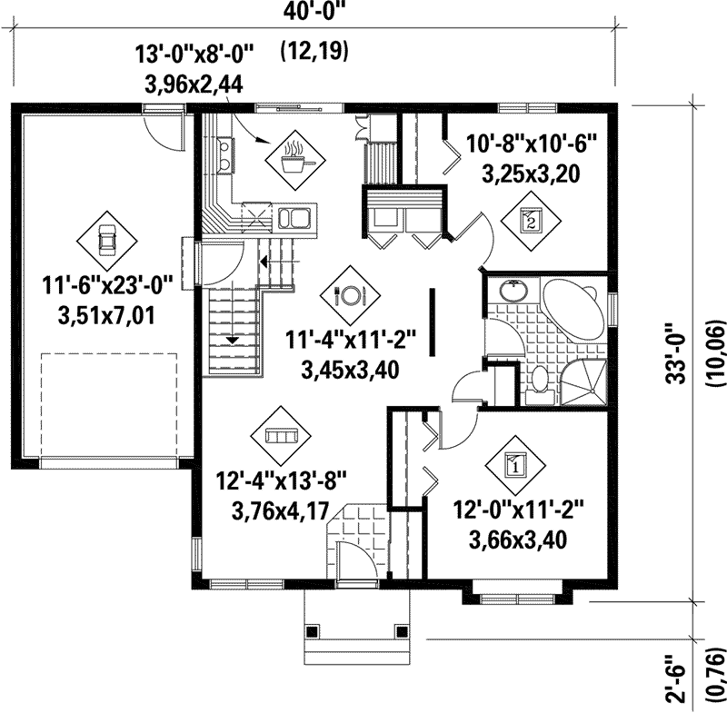 Parson Craftsman Home Plan 126D-1076 - Shop House Plans and More