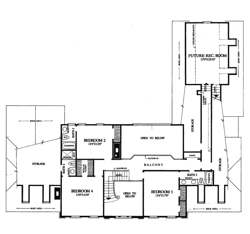 Stockard Colonial Home Plan 128D-0007 - Shop House Plans and More