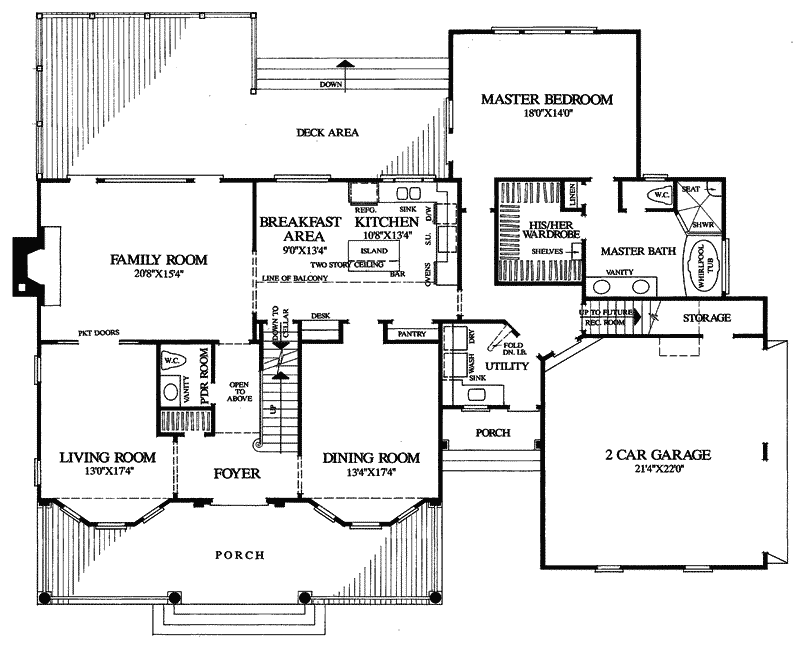 Loughborough Manor Southern Home Plan 128D-0008 - Shop House Plans and More