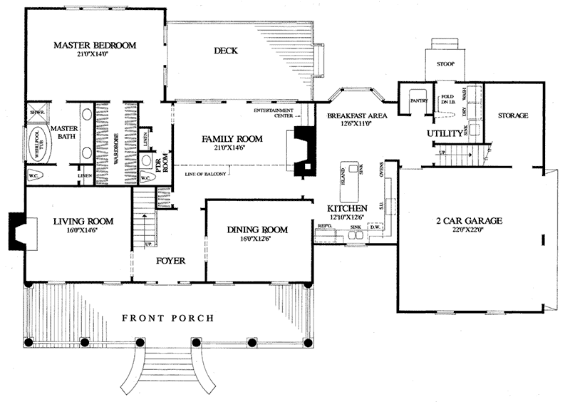 Belle Grove Southern Home Plan 128D-0027 - Search House Plans and More