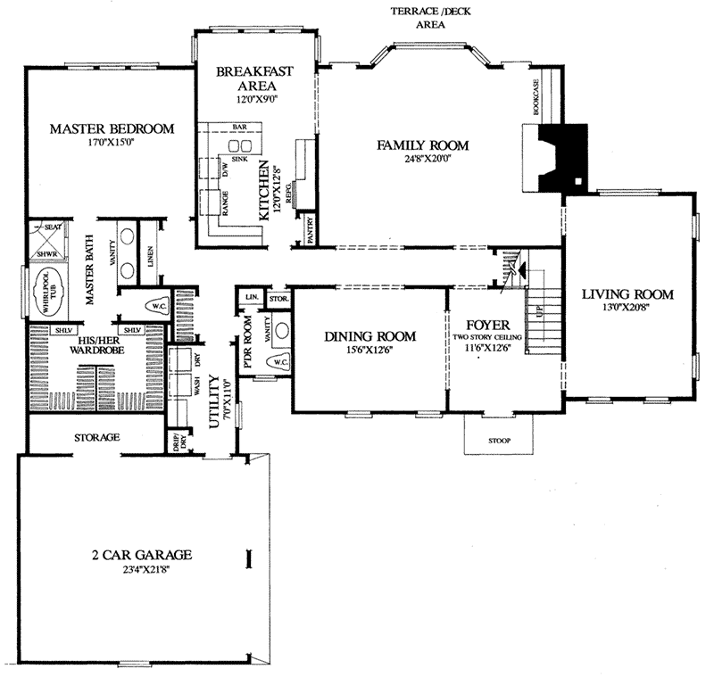 Cape Charles Colonial Home Plan 128D-0039 - Search House Plans and More