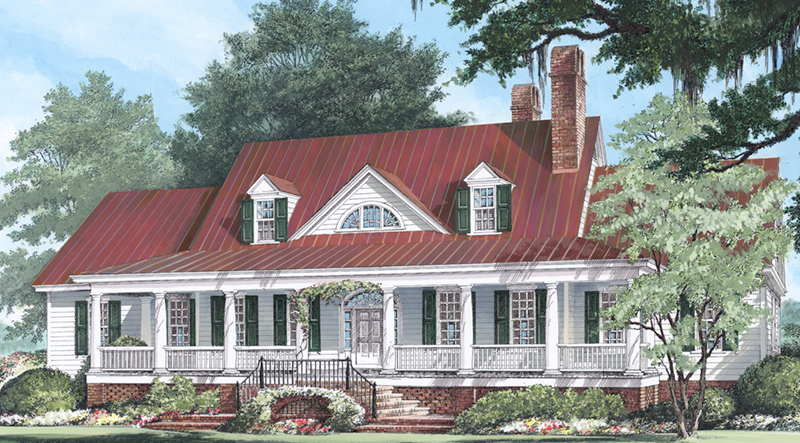 Edgewater Bay Lowcountry Home Plan 128D-0064 - Search House Plans and More