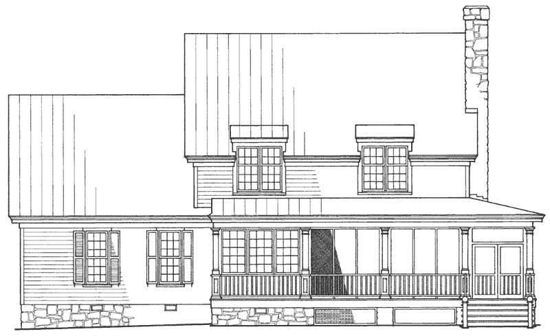 Homestead Farm Southern Home Plan 128D-0083 - Search House Plans and More