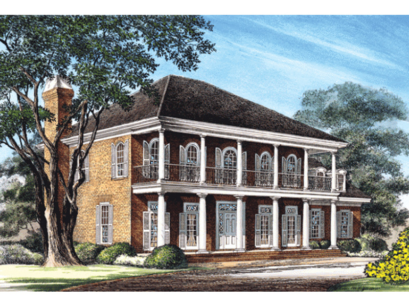 New Iberia Plantation Home Plan 128d-0108 - Shop House Plans And More