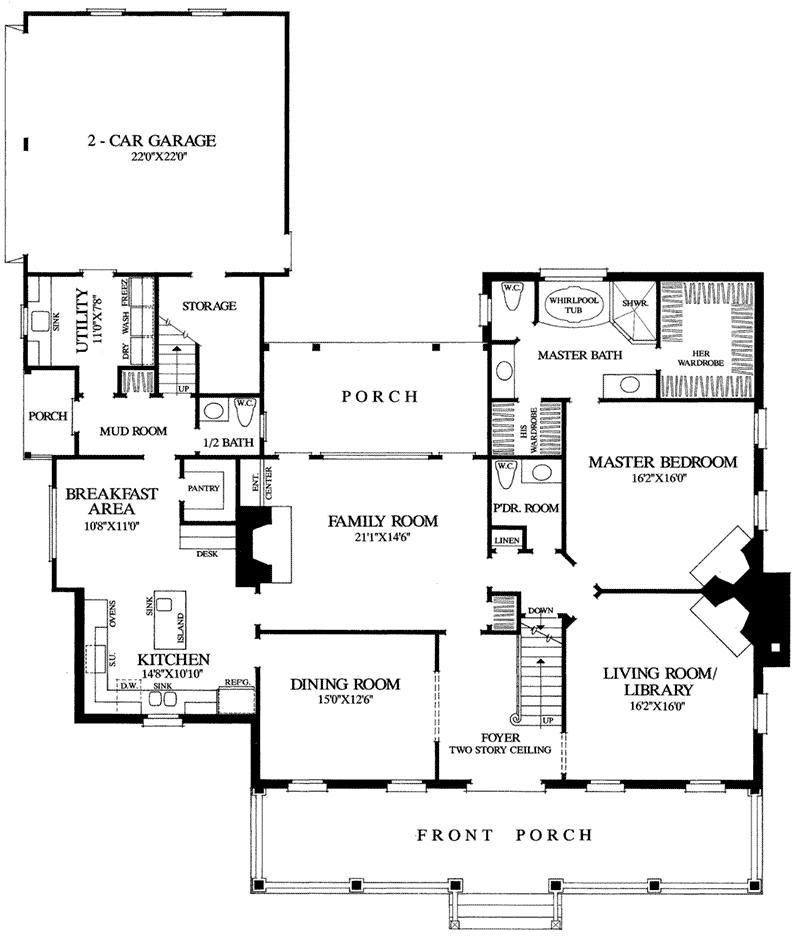 Sunnyside Country Home Plan 128D-0132 - Shop House Plans and More