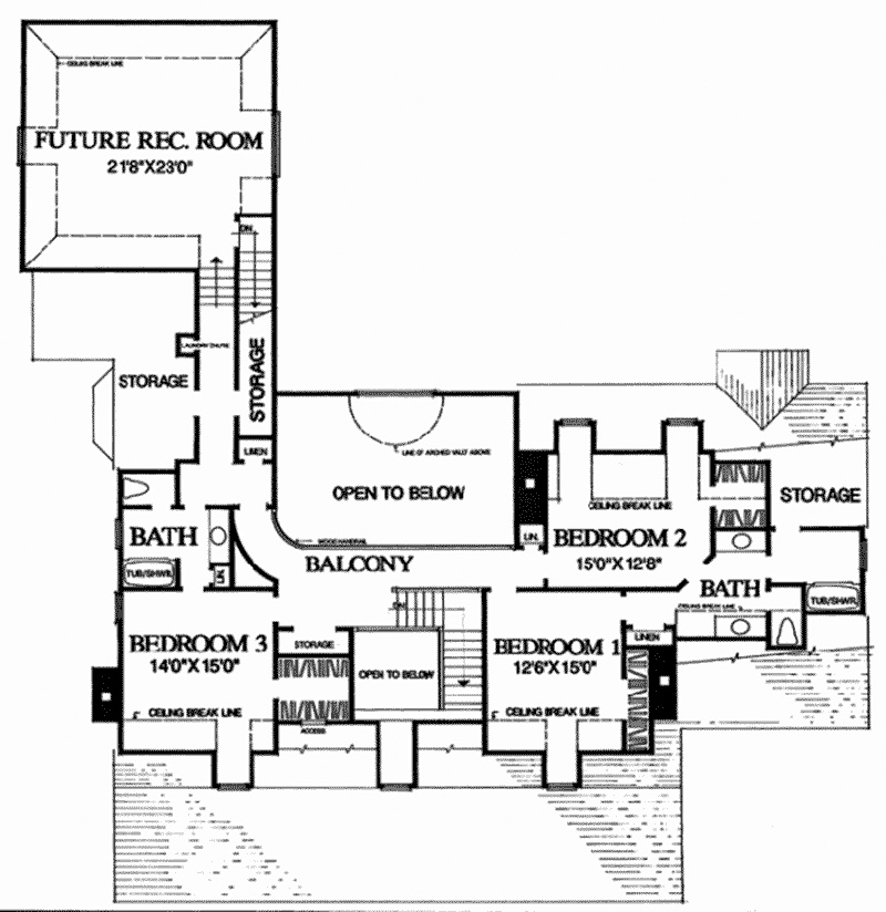Bel Air Southern Home Plan 128D-0160 - Search House Plans and More