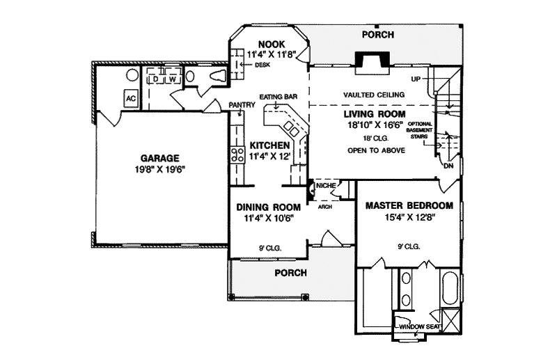 Prairieville Traditional Home Plan 130D-0031 - Shop House Plans and More