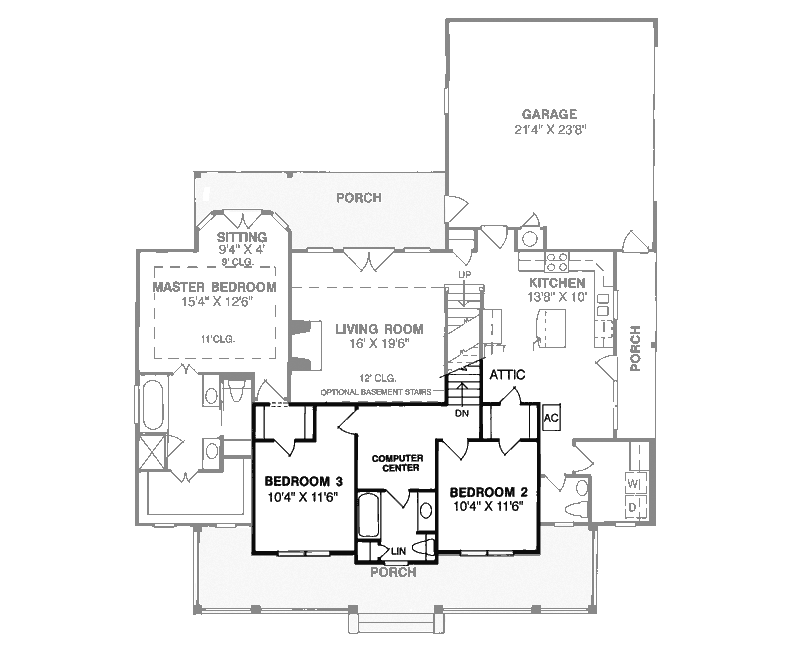 Grimshaw Farmhouse Plan 130D-0036 - Search House Plans and More