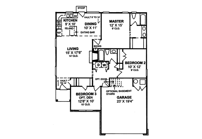 Hayden Hill Narrow Lot Home Plan 130D0086 Search House Plans and More