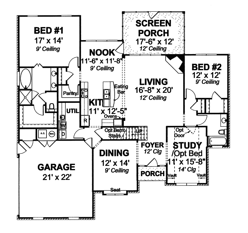 Marlborough Mill TwoStory Home Plan 130D0174 House