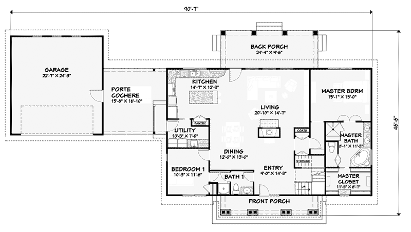 Flora European Home Plan 135D0011 House Plans and More