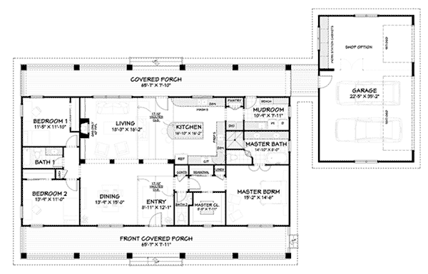 Plan 135D-0015 | House Plans and More