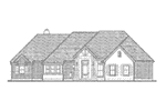 Neoclassical House Plan Left Elevation - Taregan Lane Craftsman Home 137D-0026 - Shop House Plans and More