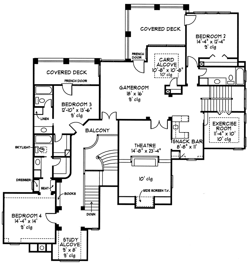 Smizer Traditional Home Plan 137D-0043 - Shop House Plans and More