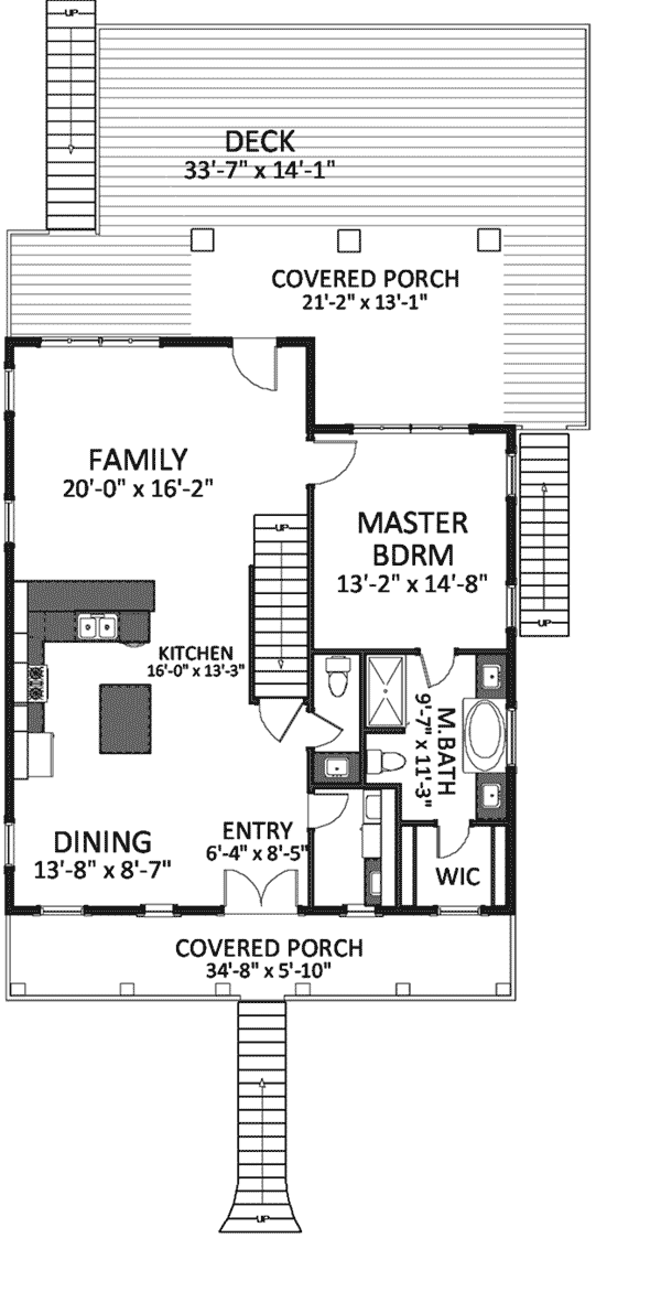 Emerald Pointe Beach Home Plan 139D0040 House Plans and