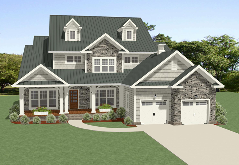 Luxury House Plan Front of Home - Hills Borough Traditional Home 139D-0055 - Search House Plans and More