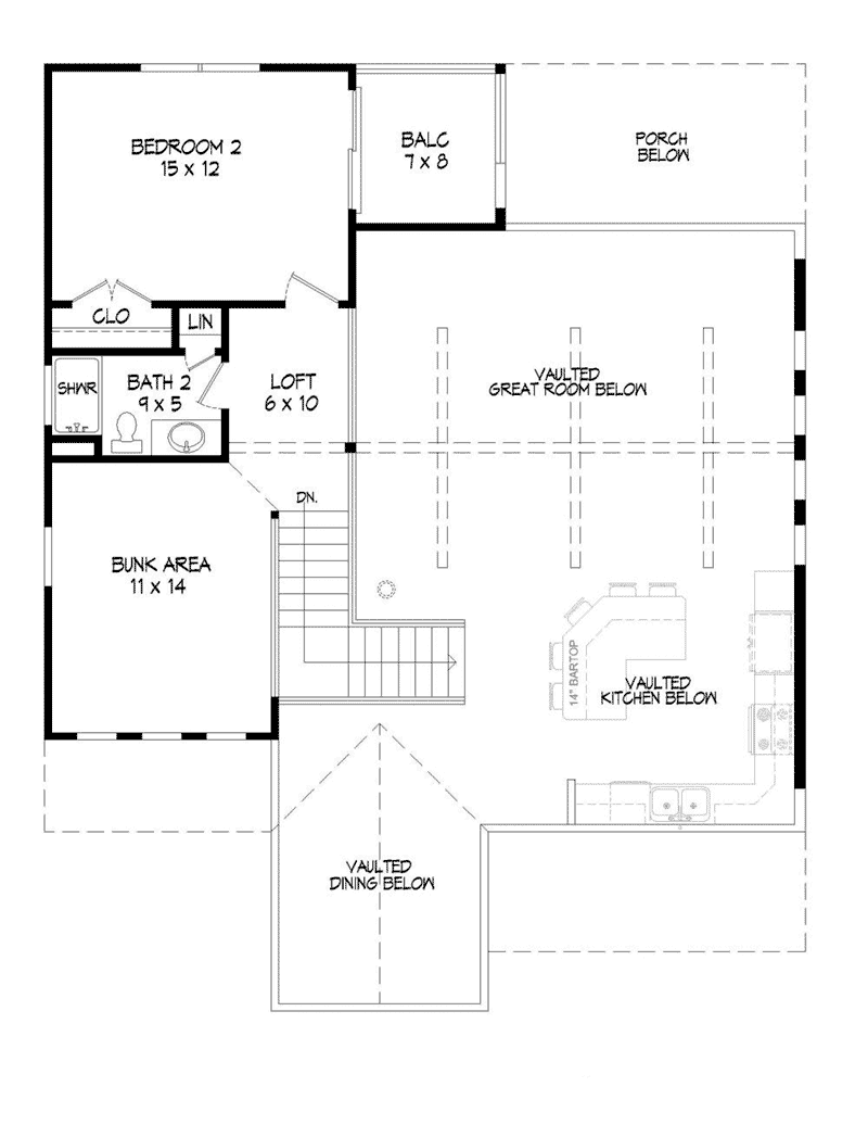 Carley Cove Craftsman Home Plan 141D-0024 - Search House Plans and More