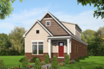 Cabin & Cottage House Plan Front of House 141D-0160