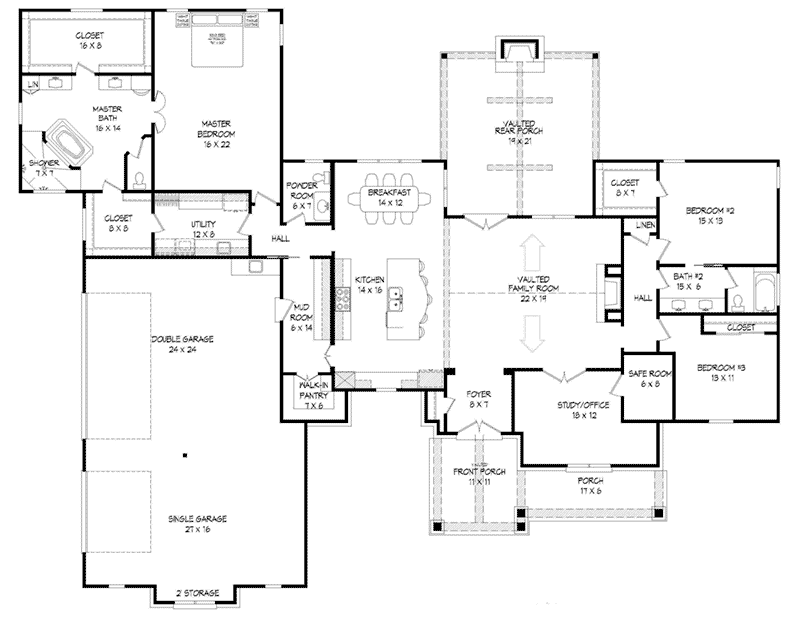 Plan 141D-0248 - Shop House Plans and More