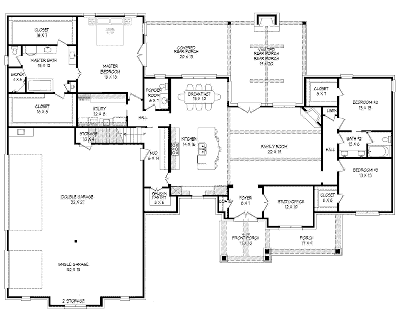 Plan 141D-0254 - Shop House Plans and More