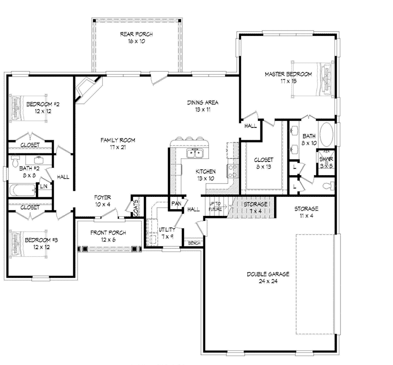 Plan 141D-0263 - Shop House Plans and More