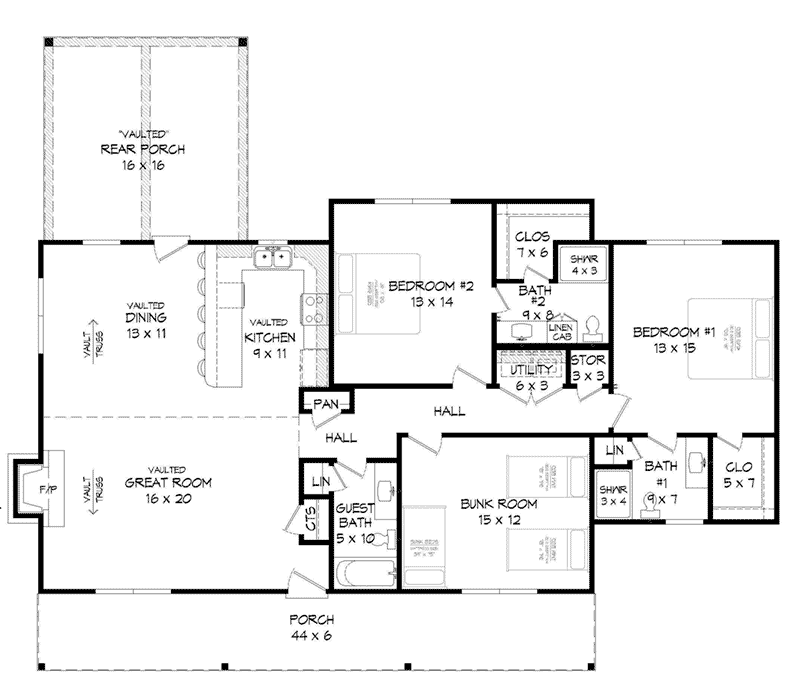 Plan 141D-0302 - Shop House Plans and More