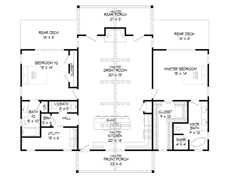 Plan 141D-0386 - Shop House Plans and More