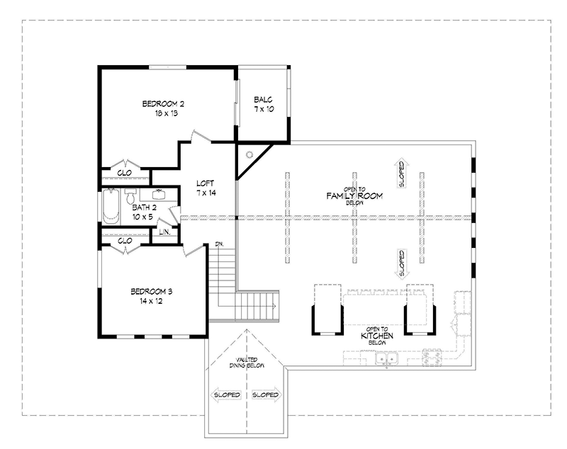 Plan 141D-0468 - Shop House Plans and More