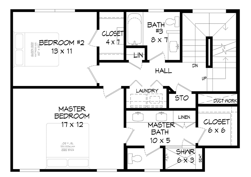 Plan 141D-7608 - Shop House Plans and More