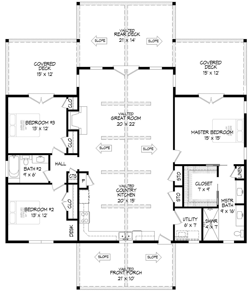 Plan 141D-0513 - Shop House Plans and More