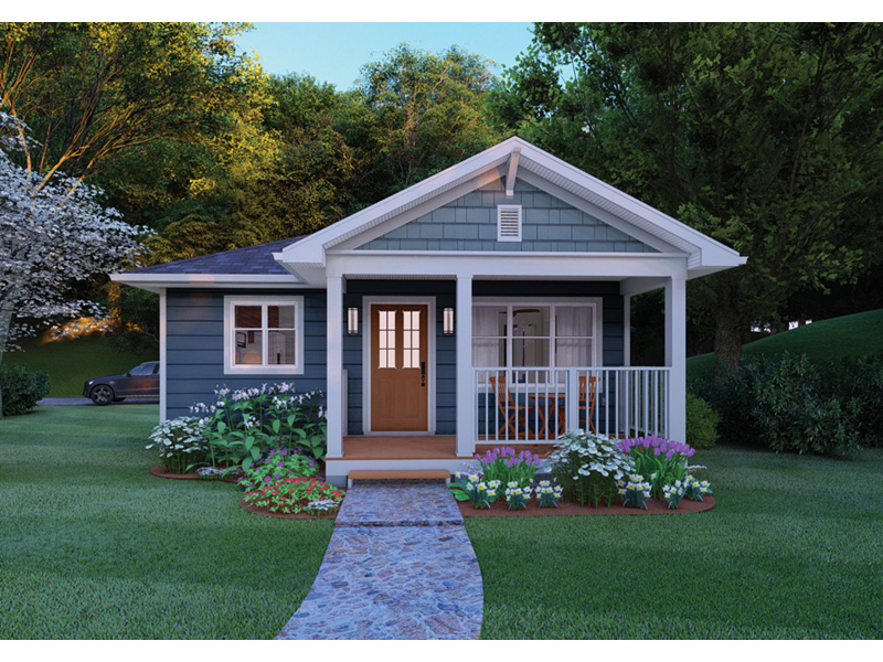 Hidden Cottage Craftsman Home Plan 144D-0013 - Search House Plans and More